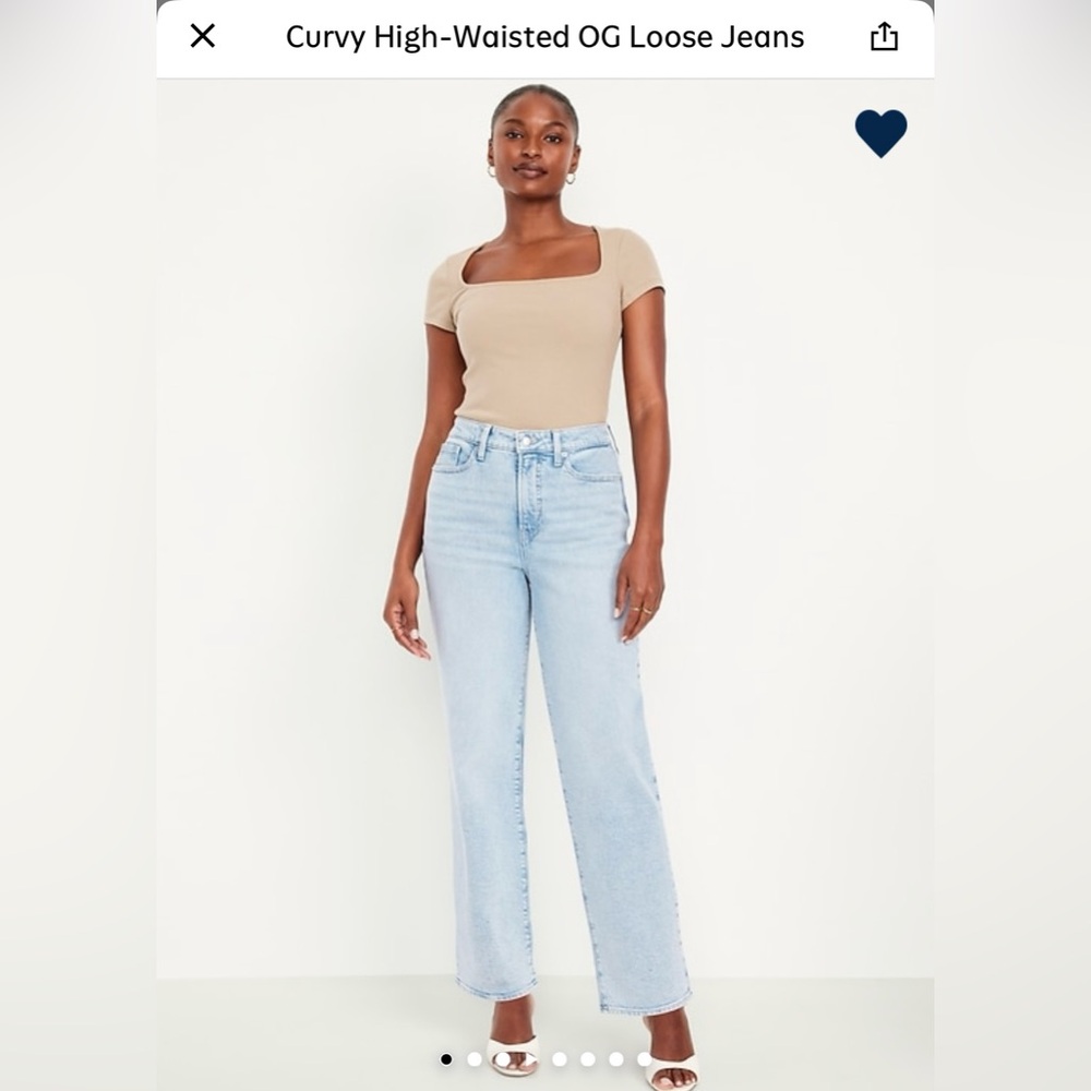 Old Navy Curvy OG Loose Jeans